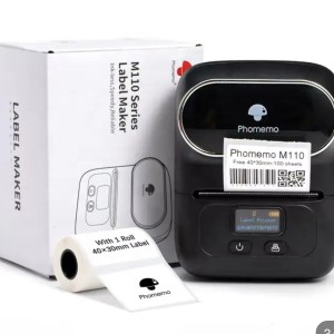 مینی پرینتر دستگاه لیبل زن – چاپگر برچسب حرارتی بلوتوث قابل حمل M110