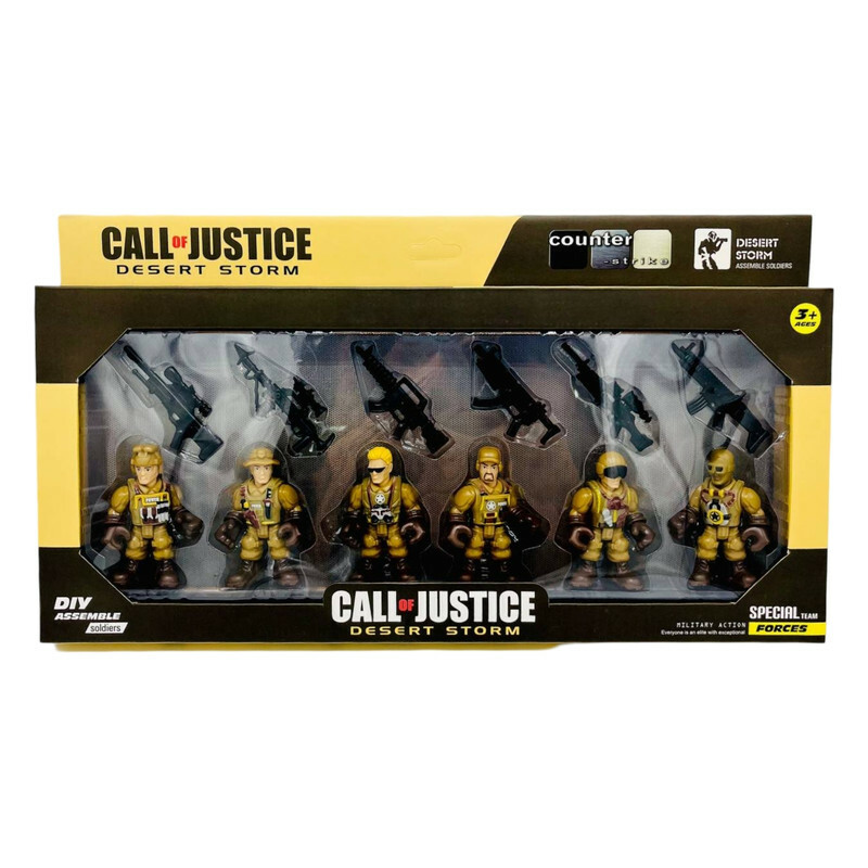 فیگور سرباز مجموعه 6 عددی