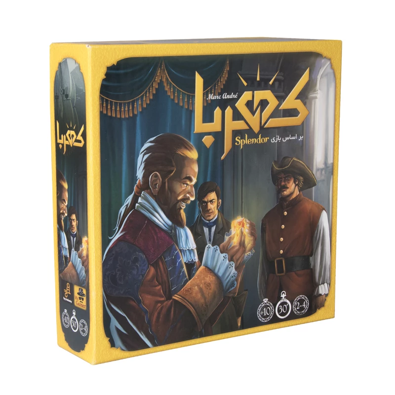 بازی فکری کهربا (Splendor) یک تجربه هیجان‌انگیز از دنیای جواهرات !!