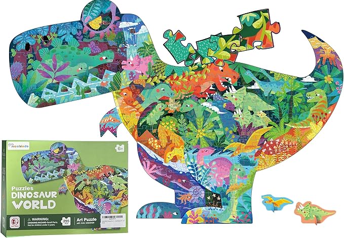 پازل دنیای دایناسور 295 تکه