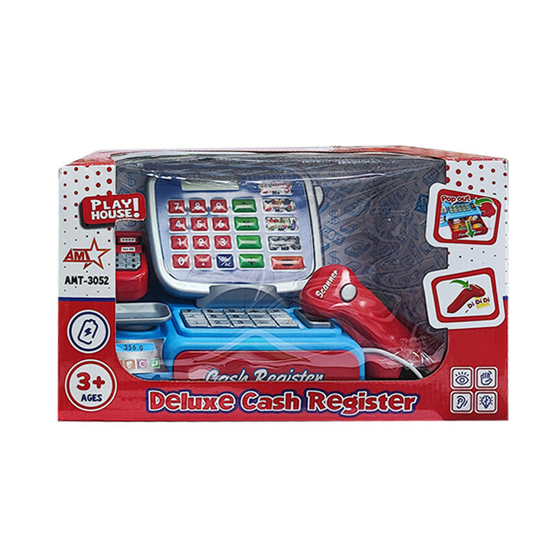 اسباب بازی صندوق فروشگاهی مدل صندوق سوپر مارکت با کارتخوان