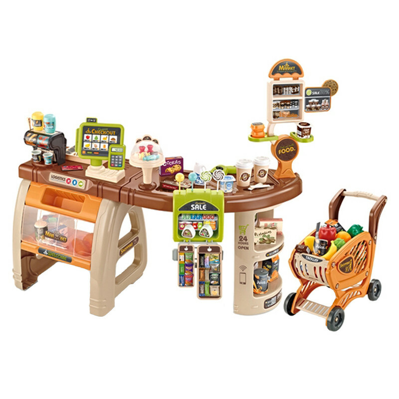 ست اسباب بازی سوپرمارکت کد 668-69 با کارتخوان