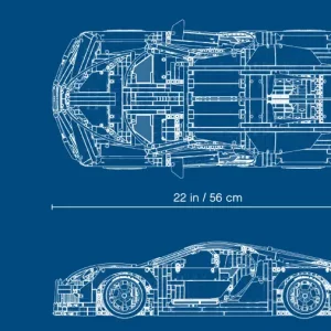 لگو سری Technic مدل Bugatti Chiron کد 42083