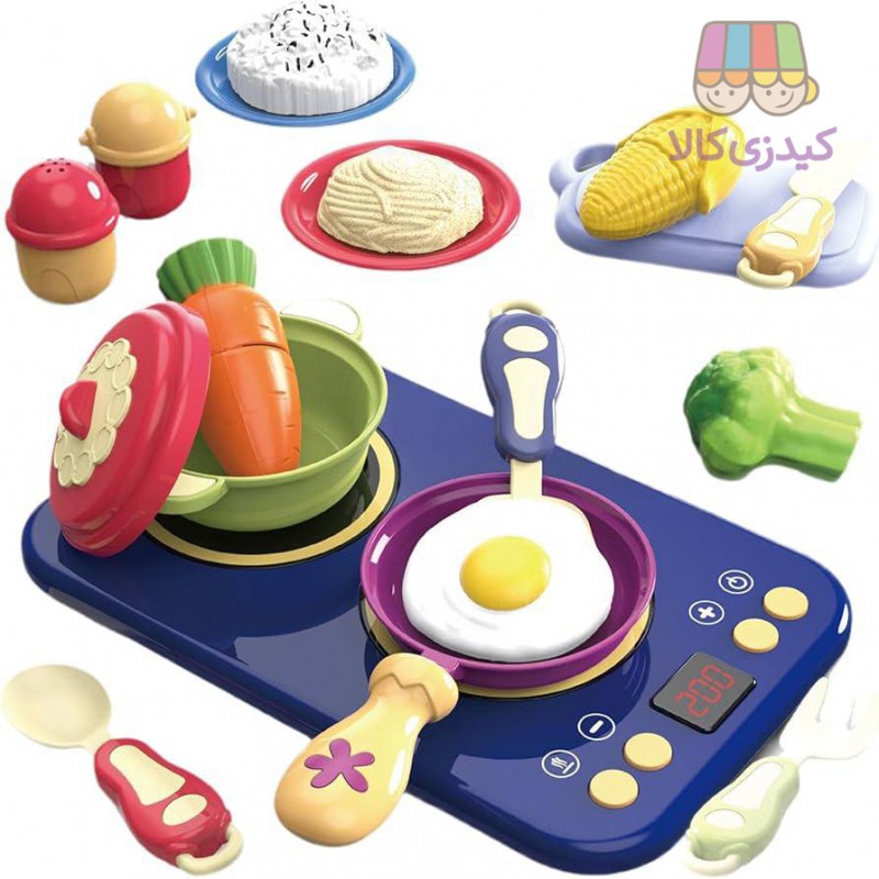 اسباب بازی ست گاز رومیزی موزیکال 18 تکه