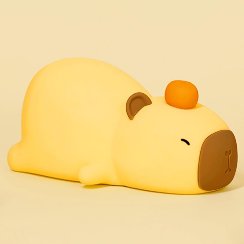 چراغ خواب سیلیکونی کاپیبارا