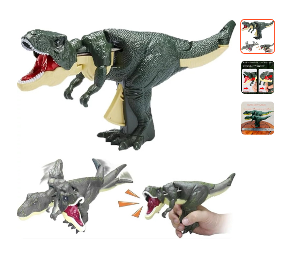 دایناسور تیرکس مدل تفنگی