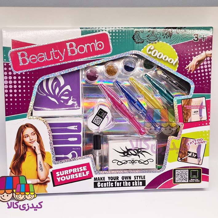 ست تتو موقت Beauty Bomb آیتم : 13-778