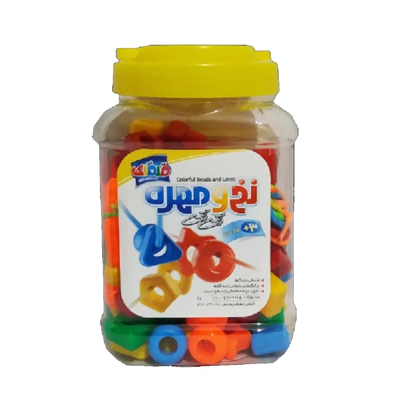 بازی فکری نخ و مهره 50 تایی