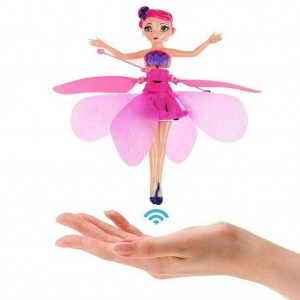 عروسک پری دریایی  پروازی  کنترل با دست شارژی