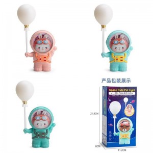 چراغ مطالعه چراغ خواب تراش دار طرح خرگوش فضانورد