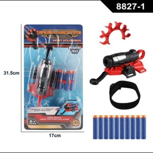 اسباب بازی مدل تیر پرتاب کن طرح اسپایدرمن کد 8827/1