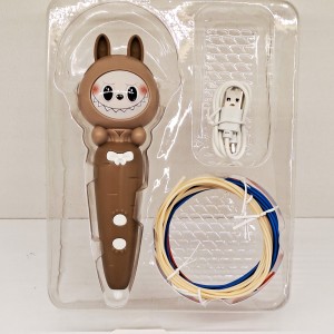 قلم سه‌بعدی طرح لبوبو شارژی مدل 3D/17