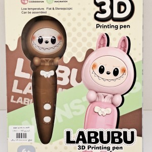 قلم سه‌بعدی طرح لبوبو شارژی مدل 3D/17