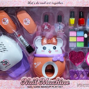 استمپر اسباب بازی ناخن دست و ست آرایشی اورجینال Nail salon play set 862