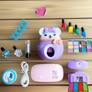 استمپر اسباب بازی ناخن دست و ست آرایشی اورجینال Nail salon play set 862