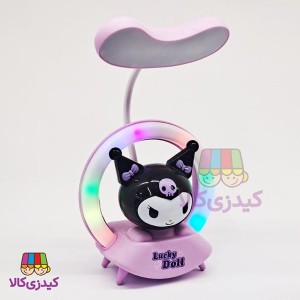 چراغ مطالعه و چراغ خواب شارژی کرومی مدل Lucky Doll