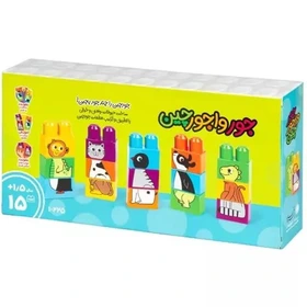 اسباب بازی آجره جورواجورچین