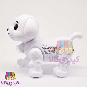 سگ موزیکال باتری‌خور چراغ‌دار مدل Smart Dog | متحرک و راه‌رونده