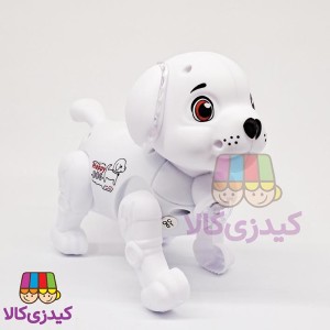 سگ موزیکال باتری‌خور چراغ‌دار مدل Smart Dog | متحرک و راه‌رونده