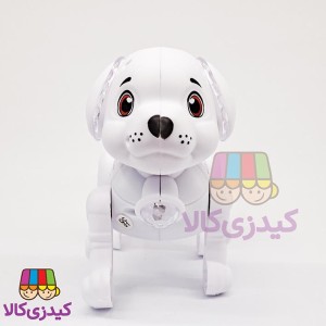 سگ موزیکال باتری‌خور چراغ‌دار مدل Smart Dog | متحرک و راه‌رونده