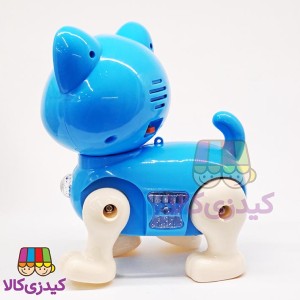 گربه موزیکال چراغ‌دار باتری‌خور مدل Animal Big Family | متحرک و راه‌رونده
