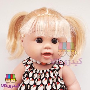 عروسک موزیکال فارسی صورت گوشتی | 25 سانتی‌متر