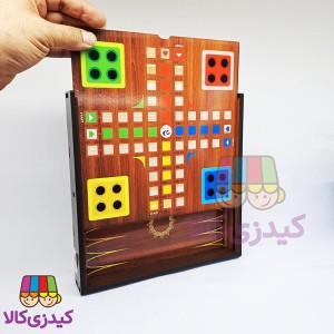۹ بازی چوبی همراه کاور چرمی