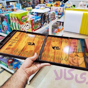 ۱۳ بازی چوبی همراه کاور چرمی