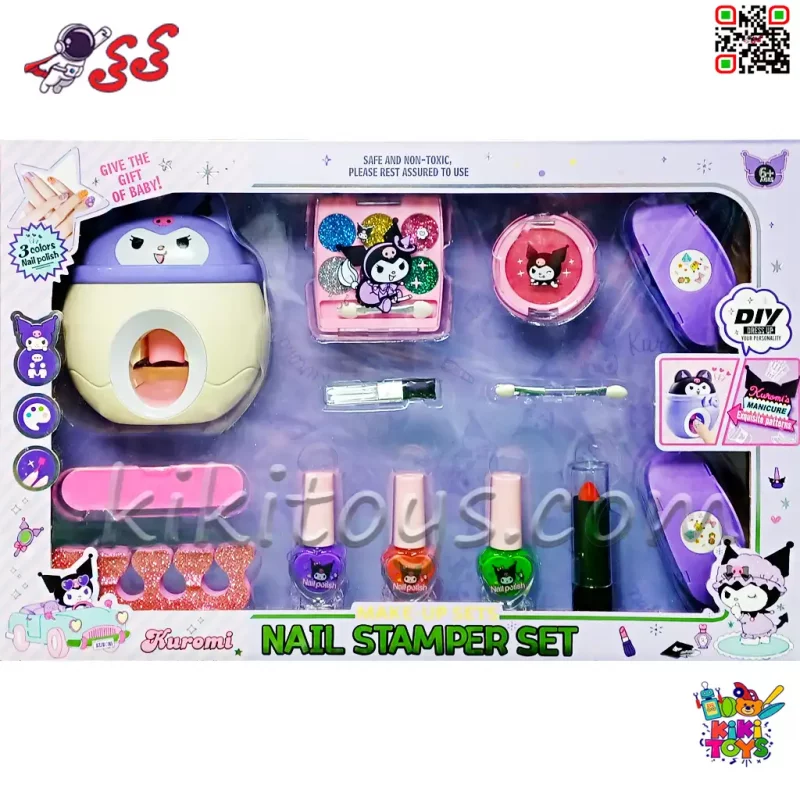 استمپر ناخن و ست آرایشی اورجینال طرح کرومی مدل HZ025