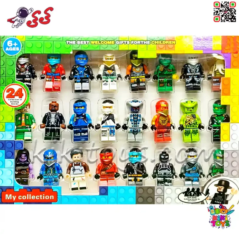 مینی‌فیگورهای لگویی نینجاگو پک 24 عددی