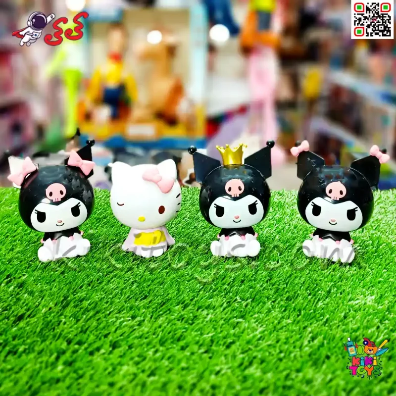 مجموعه فیگورهای کلکسیونی کرومی و کیتی ست 4 عددی