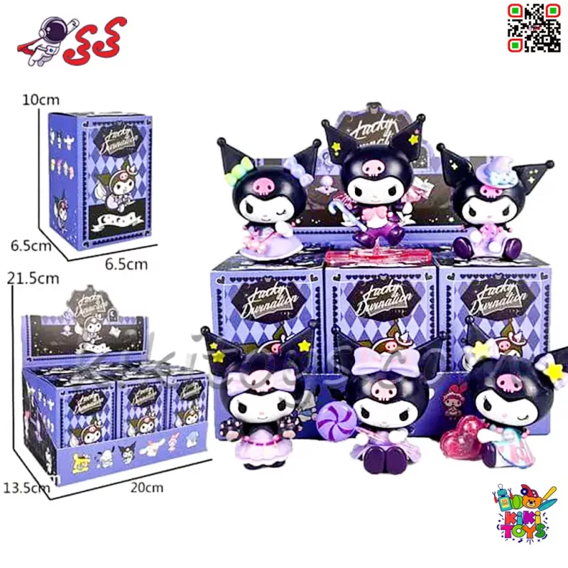 ست ۶ عددی فیگورهای کرومی با طراحی منحصربه‌فرد و رنگ‌بندی متنوع