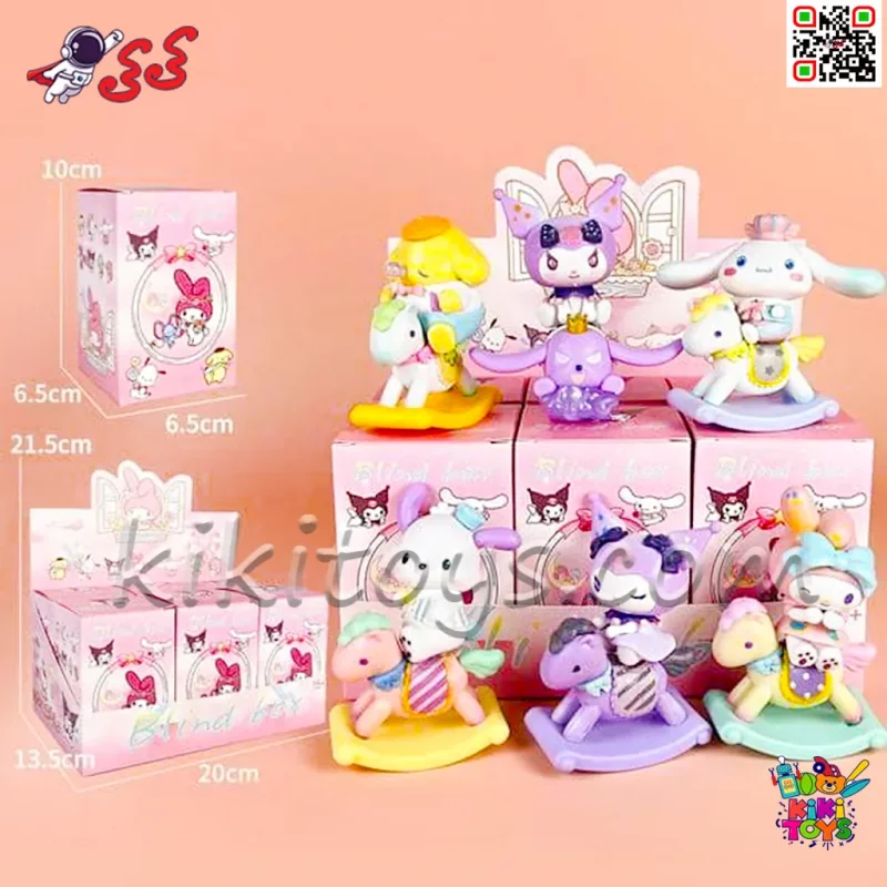 ست فیگور کرومی و دوستان با اسباب‌بازی‌های فانتزی