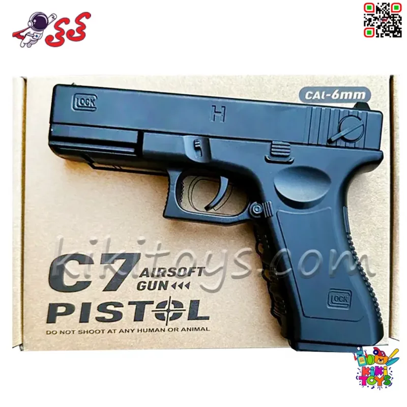 کلت فلزی ساچمه‌ای مدل C7 – تفنگ Air Soft Gun حرفه‌ای