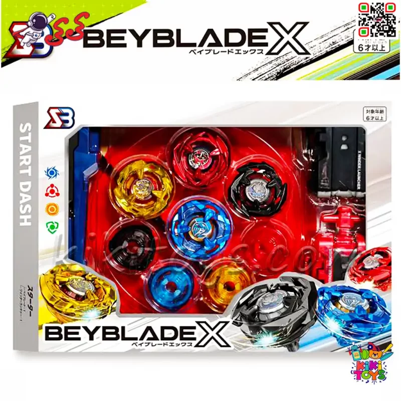 فرفره انفجاری 4 عددی از سری جدید با زمین بازی BEYBLADE X 211