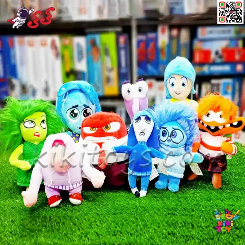 عروسک پولیشی شخصیت‌های انیمیشن Inside Out (درون و بیرون) ست ۱۰ عددی