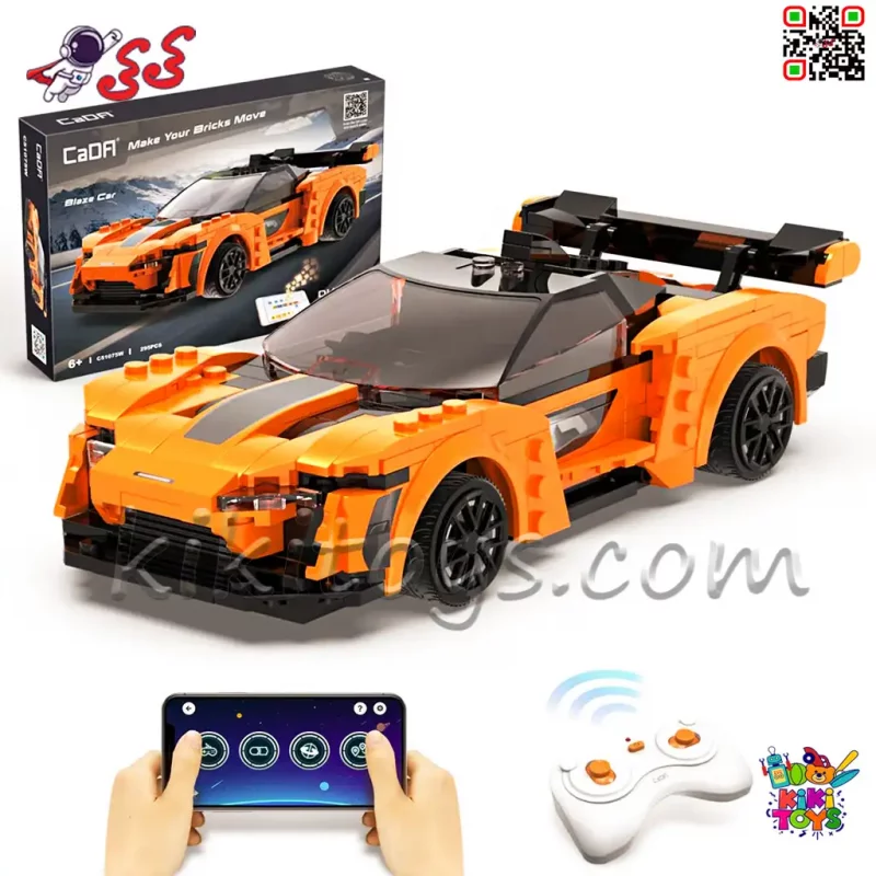 لگو تکنیک ماشین لوتوس مدل Lotus Evija برند CaDA کد C51075W – سوپر اسپرت کنترلی با ریموت و اپلیکیشن موبایل