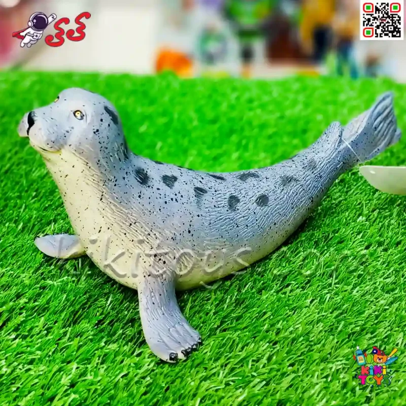 فیگور فک حیوانات دریایی اسباب بازی سیلیکونی نرم Seal figure