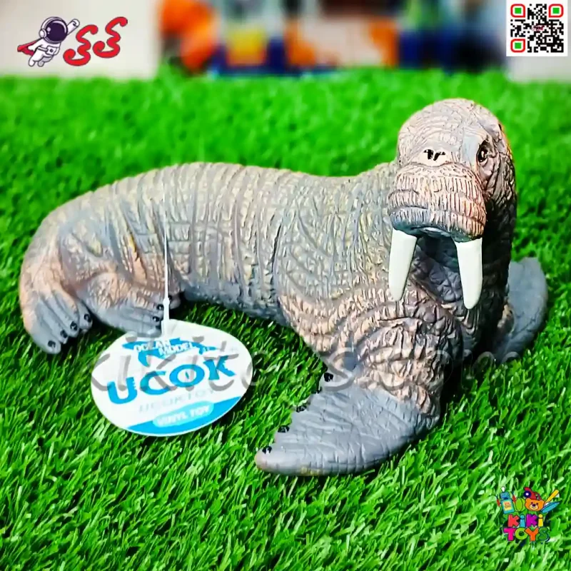فیگور گراز دریایی اسباب بازی سیلیکونی نرم Walrus