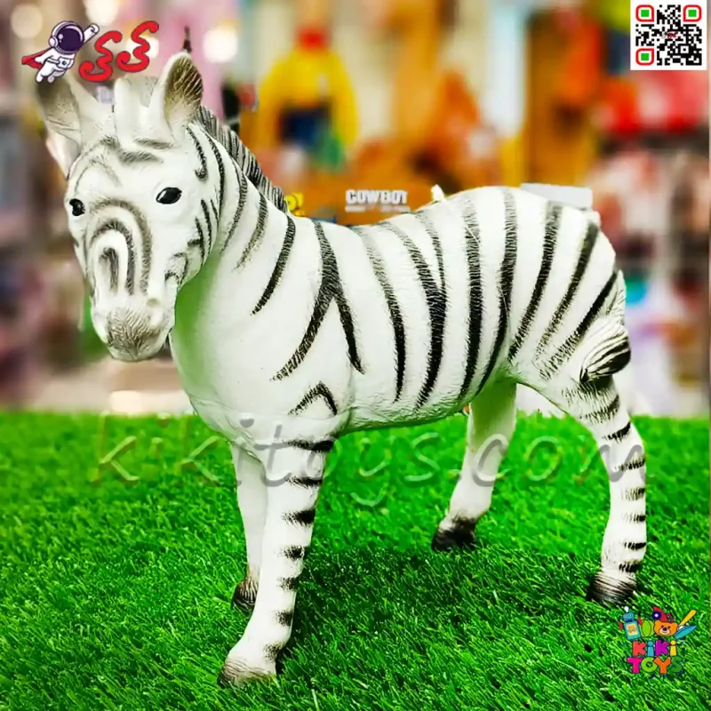 فیگور گورخر بزرگ جنگل و باغ وحش ANIMAL MODEL 002 – جنس نرم، طراحی واقعی، مناسب بازی و کلکسیون