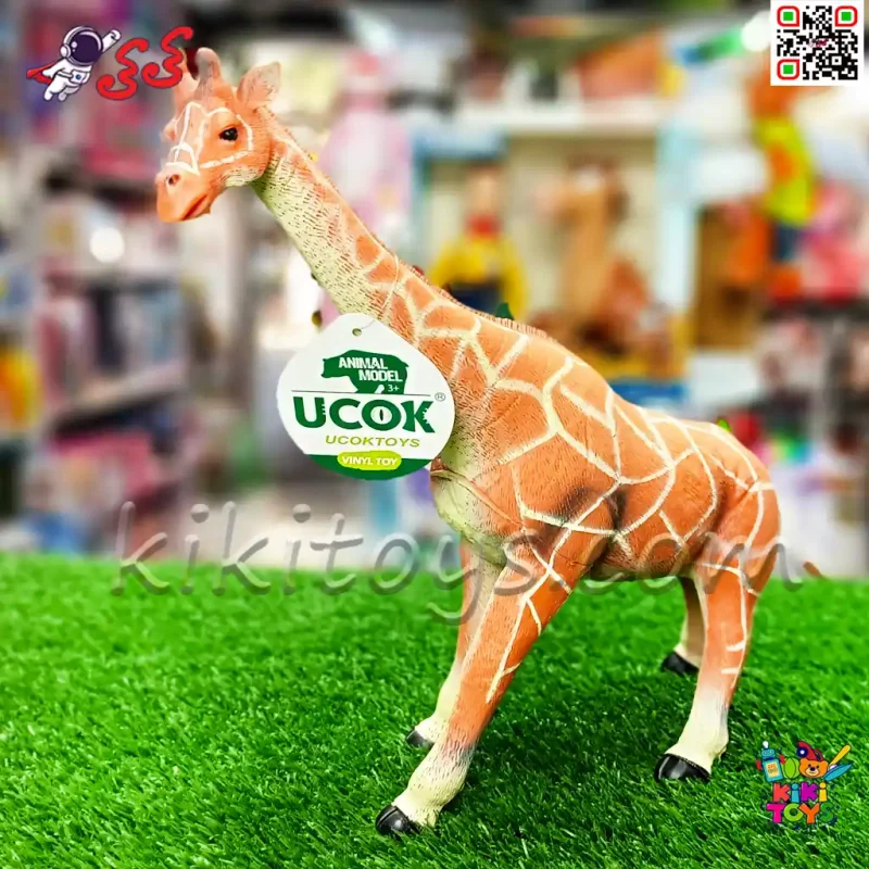 فیگور زرافه بزرگ جنگل و باغ وحش ANIMAL MODEL 002 – جنس نرم، طراحی واقعی، مناسب بازی و کلکسیون