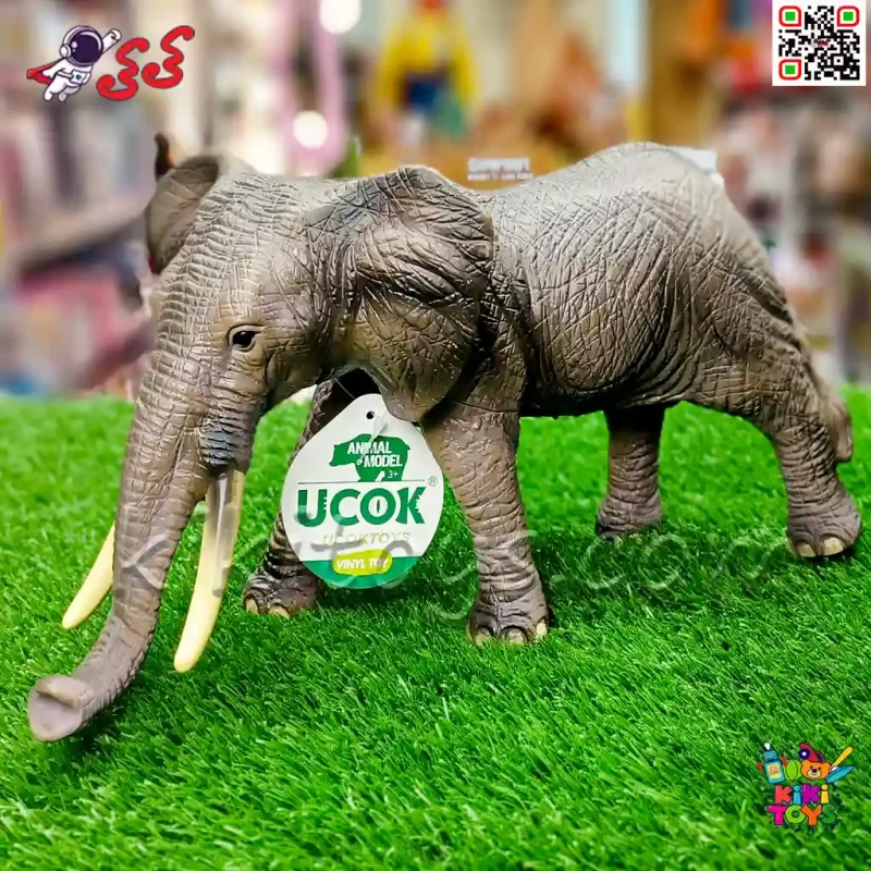 فیگور فیل بزرگ جنگل و باغ وحش ANIMAL MODEL 002 – جنس نرم، طراحی واقعی، مناسب بازی و کلکسیون