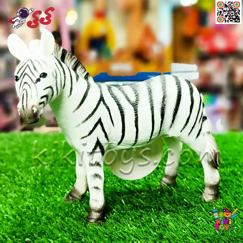 فیگور گورخر جنگل و باغ وحش ANIMAL MODEL 006 – جنس نرم، طراحی واقعی، مناسب بازی و کلکسیون