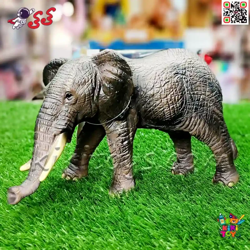 فیگور فیل جنگل و باغ وحش ANIMAL MODEL 006 – جنس نرم، طراحی واقعی، مناسب بازی و کلکسیون