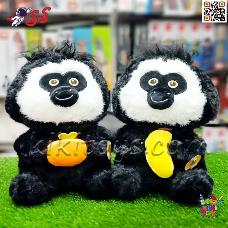 عروسک پولیشی میمون میوه‌به‌دست – مدل بامزه و نرم