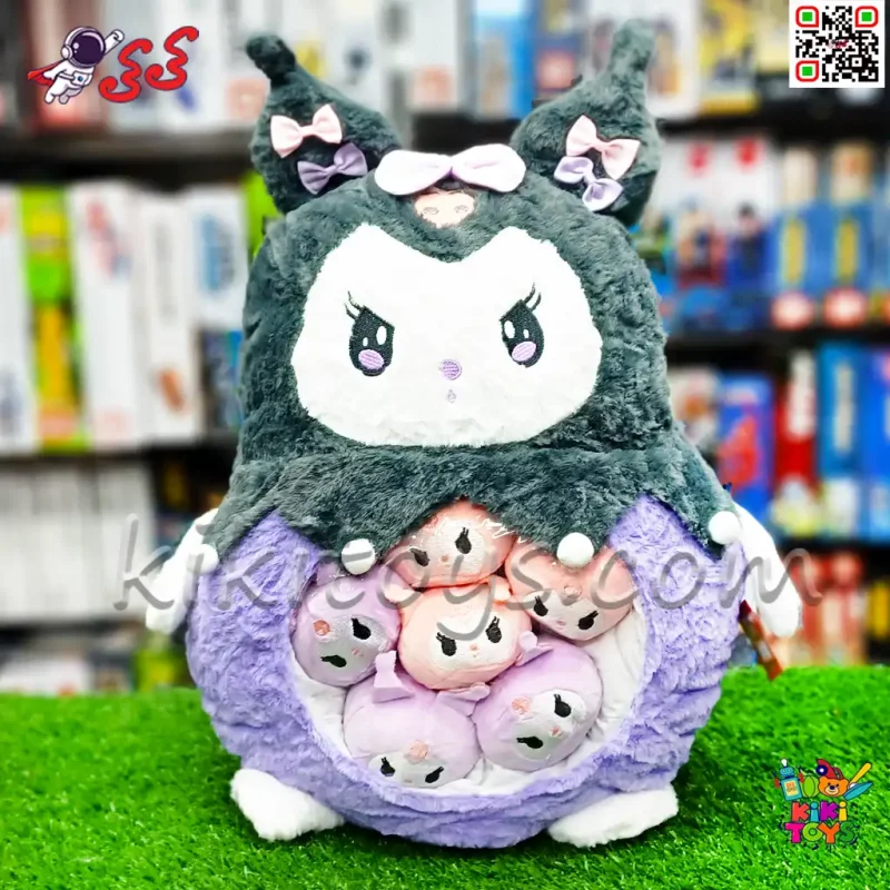 عروسک پولیشی کرومی بچهدار – بامزه، نرم و مناسب هدیه