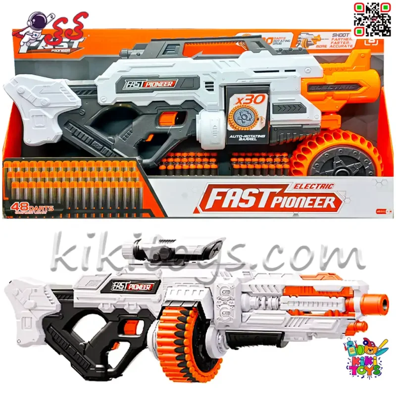 تفنگ و مسلسل اسباب بازی BIG539 تیر فومی FAST PIONEER