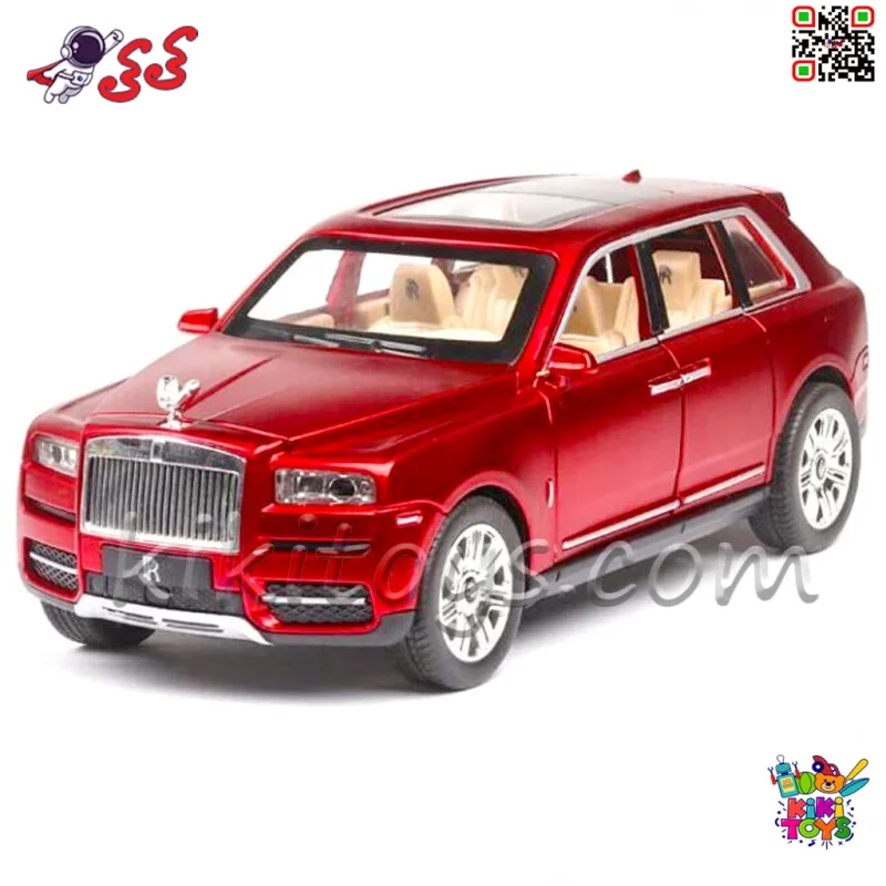ماکت ماشین فلزی رولزرویس کالینان دودزا Rolls-Royce Cullinan مقیاس 1:24