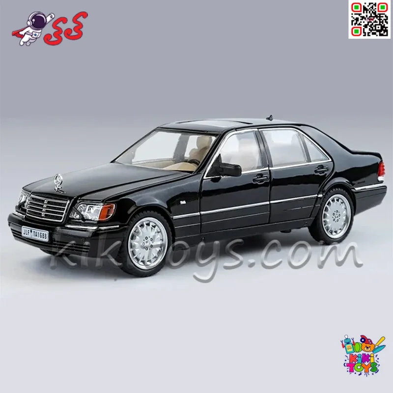 ماکت ماشین فلزی مرسدس‌بنز اتاق تانک Mercedes-Benz W140 S320 مقیاس 1:24