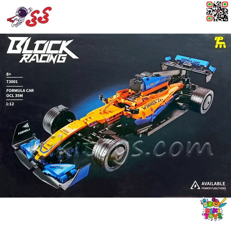 لگو ماشین فرمول یک مک لارن MCL 35M Block Racing سری تکنیک مدل T3001